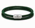 VIREL™ Cypress Green Double-Wrap Rope Bracelet